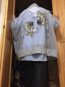 「my beautiful landlet（マイビューティフルランドレット）のアイテム（スカート）」を使った、404さん（メンズ・169cm）の夏コーディネート