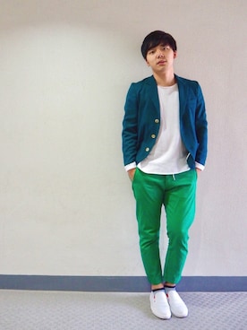 うるぐすさん（メンズ・171cm）の春コーディネート
