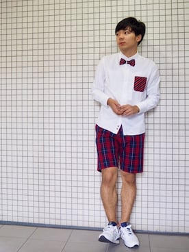 「Yellow Rat（イエローラット）のアイテム」を使った、うるぐすさん（メンズ・171cm）の夏コーディネート