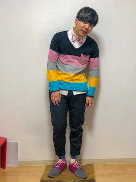 うるぐすさん（メンズ・171cm）の秋コーディネート