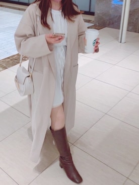 ぁ𓂃 𓈒𓏸さん（レディース・155cm）の冬コーディネート