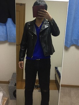 「Vicci（ビッチ）のアイテム」を使った、(￣▽￣)さん（メンズ・175cm）の春コーディネート