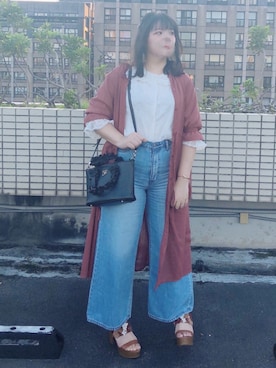 ふみかさん（レディース・163cm）の秋コーディネート