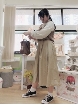 ふみかさん（レディース・163cm）の秋コーディネート