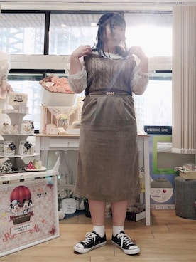 ふみかさん（レディース・163cm）の秋コーディネート