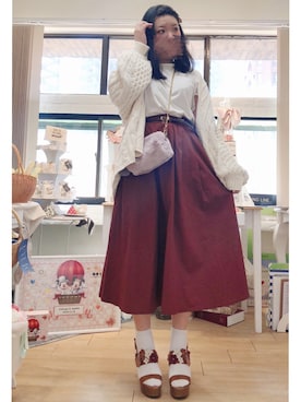 ふみかさん（レディース・163cm）の秋コーディネート