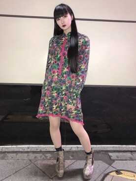 蚕子さん(レディース・157cm)の冬コーディネート