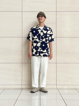 「Jams（ジャムス）のアイテム」を使った、中村　圭佑さん（メンズ・169cm）の春コーディネート