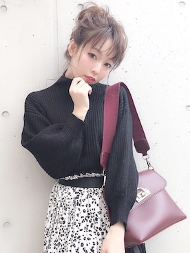 🥀 白岩 まちこ さん（レディース・158cm）の冬コーディネート