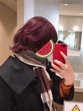 「TOUJOURS（トゥジュー）のアイテム（その他アウター）」を使った、Jさん（レディース・154cm）の冬コーディネート