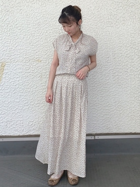 azusaさん（レディース・143cm）の夏コーディネート