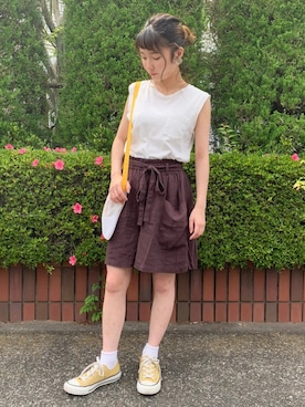 azusaさん（レディース・143cm）の夏コーディネート