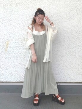 azusaさん（レディース・143cm）の夏コーディネート