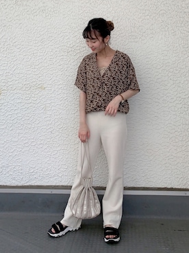 azusaさん（レディース・143cm）の夏コーディネート