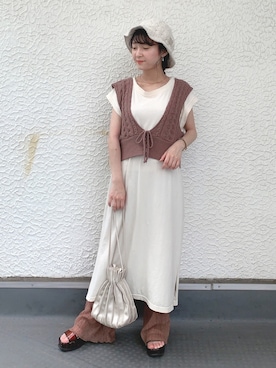 azusaさん（レディース・143cm）の夏コーディネート