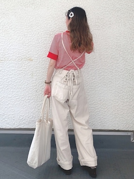 azusaさん（レディース・143cm）の夏コーディネート