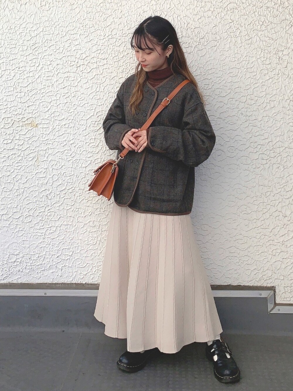 PAR ICI（パーリッシィ）の「ウール混ツイード ダブルブルゾン