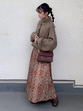 azusaさん（レディース・143cm）の秋コーディネート