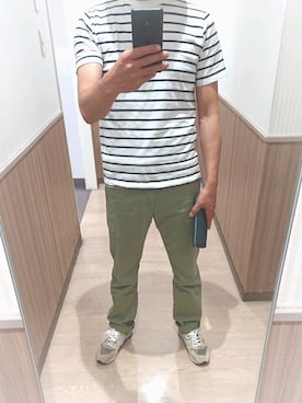「Paul Smith（ポールスミス）のアイテム（財布）」を使った、だいすけさん（メンズ・172cm）の秋コーディネート