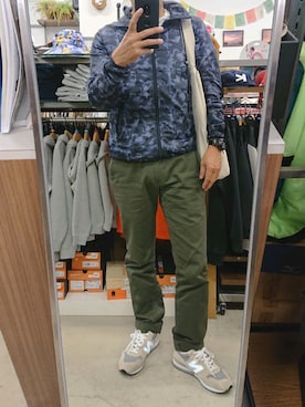 「ZARA（ザラ）のアイテム（ナイロンジャケット）」を使った、だいすけさん（メンズ・172cm）の秋コーディネート
