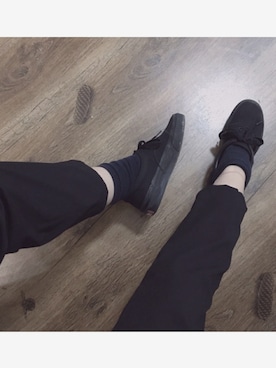 「MANGO（マンゴ）のアイテム（スラックス）」を使った、AboutAlcさん（レディース・163cm）の春コーディネート