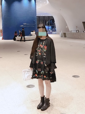 「SOMETHING（サムシング）のアイテム（ジャケット/アウター）」を使った、creamyuさん（レディース・157cm）の秋コーディネート