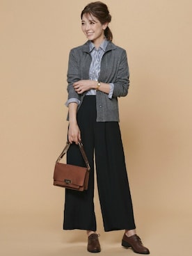 TOKYO_SHIRTSさん（レディース・166cm）の冬コーディネート