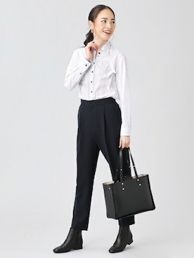 「ミッキー」｜TOKYO_SHIRTSさん（レディース・173cm）の冬コーディネート