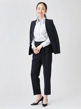 「ミッキー」｜TOKYO_SHIRTSさん（レディース・173cm）の冬コーディネート