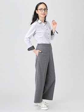 「ミッキー」｜TOKYO_SHIRTSさん（レディース・173cm）の冬コーディネート