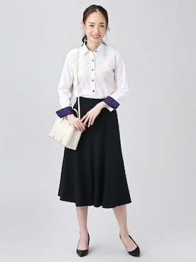 「ミッキー」｜TOKYO_SHIRTSさん（レディース・173cm）の冬コーディネート