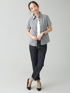 「ミッキー」｜TOKYO_SHIRTSさん（レディース・173cm）の冬コーディネート