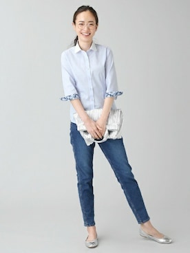 「ぷーさん」｜TOKYO_SHIRTSさん（レディース・173cm）の冬コーディネート