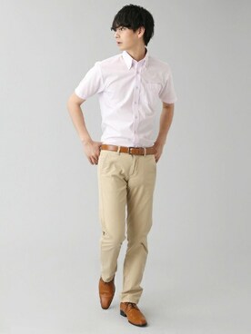 「プレゼント企画」｜TOKYO_SHIRTSさん（メンズ・183cm）の冬コーディネート