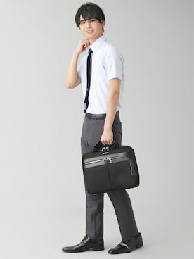 「ミッキー」｜TOKYO_SHIRTSさん（メンズ・183cm）の冬コーディネート