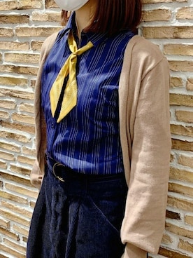 「ワーママコーデ」｜「アイテム（財布/小物）」を使った、TOKYO_SHIRTSさん（レディース・156cm）の冬コーディネート