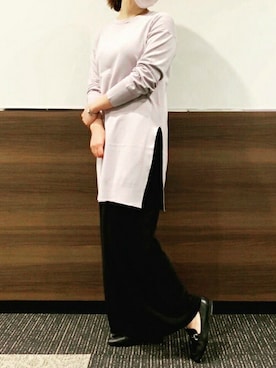 「春ニット」｜TOKYO_SHIRTSさん（レディース・162cm）の冬コーディネート