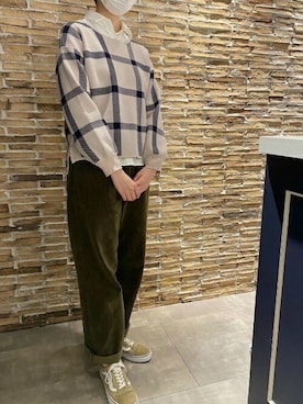 「春ニット」｜TOKYO_SHIRTSさん（レディース・166cm）の冬コーディネート