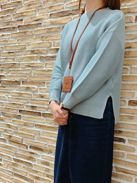 「春ニット」｜TOKYO_SHIRTSさん（レディース・156cm）の冬コーディネート