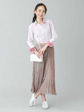 「ミッキー」｜TOKYO_SHIRTSさん（レディース・173cm）の冬コーディネート