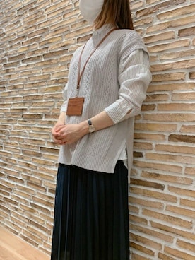 「春ニット」｜TOKYO_SHIRTSさん（レディース・156cm）の春コーディネート