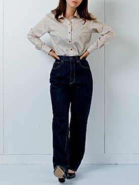 「ミッキー」｜TOKYO_SHIRTSさん（レディース・160cm）の秋コーディネート