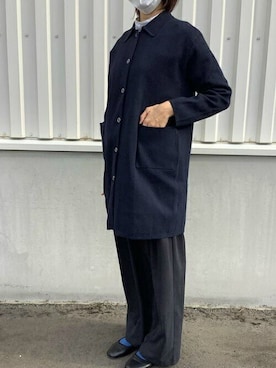 「ロングカーディガン」｜TOKYO_SHIRTSさん（レディース・165cm）の秋コーディネート