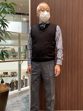 TOKYO_SHIRTSさん（メンズ・168cm）の秋コーディネート