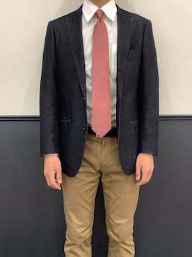 「成人式」｜TOKYO_SHIRTSさん（メンズ・173cm）の冬コーディネート