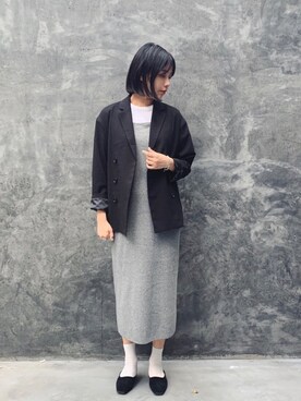 古屋美咲さん（レディース・166cm）の秋コーディネート