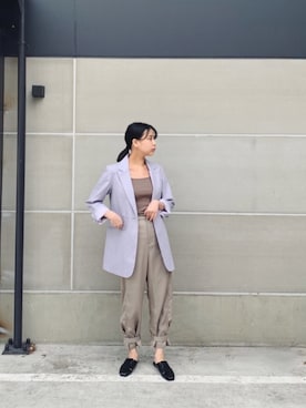古屋美咲さん（レディース・166cm）の春コーディネート