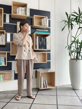 古屋美咲さん（レディース・166cm）の夏コーディネート