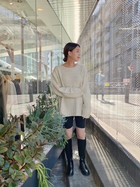 古屋美咲さん(レディース・166cm)の秋コーディネート