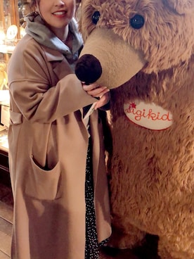 「Re-J&SUPURE（リジェイアンドスプル）のアイテム（ジャケット/アウター）」を使った、もよさん（レディース・160cm）の秋コーディネート